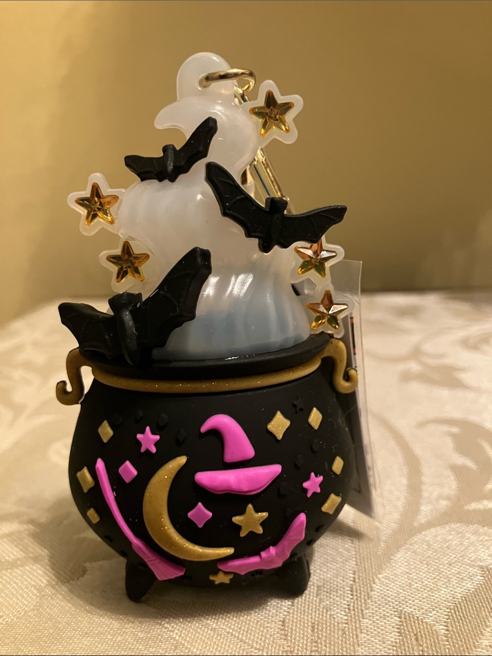🖤Bath & Body Works cauldron PocketBac holder spooky cauldron bats purple fog NWT